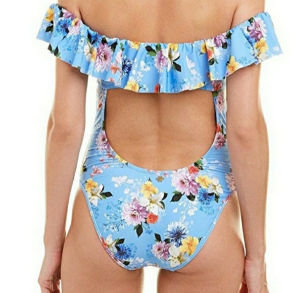 NANETTE LEPORE Ruffle One-piece Swimsuit - Picture 2 of 3